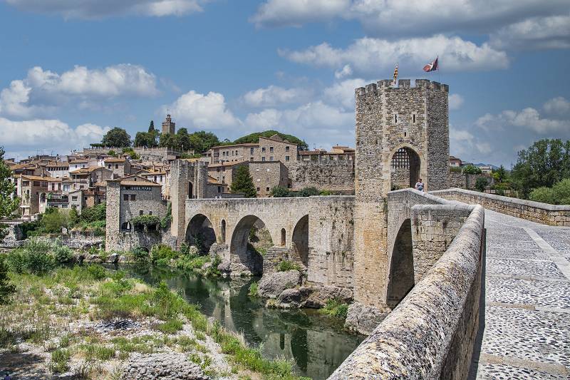 Girona in der Costa Brava, Spanien