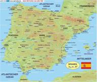 Spanien Karten
