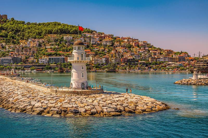 Leuchtturm von Alanya, Türkei