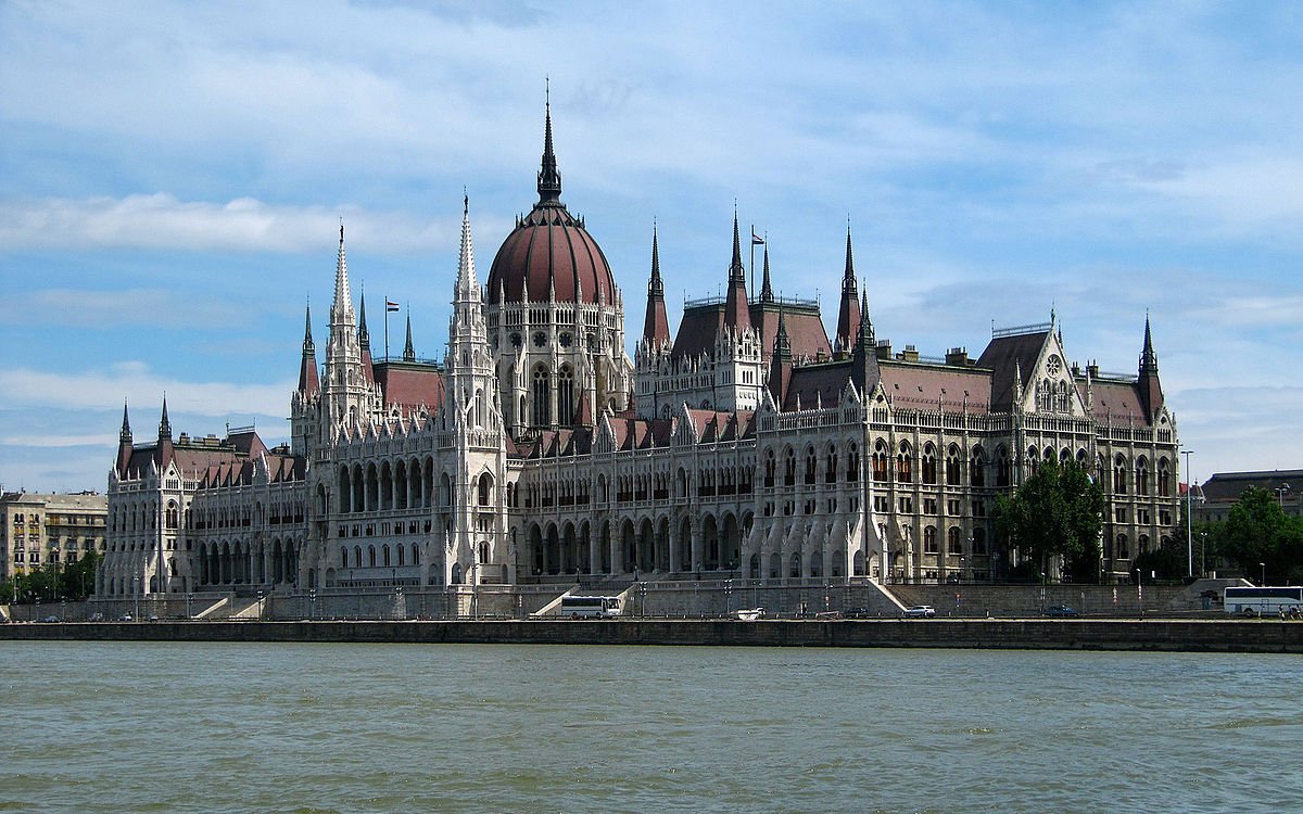 Ungarn Budapest Parlamentsgebäude