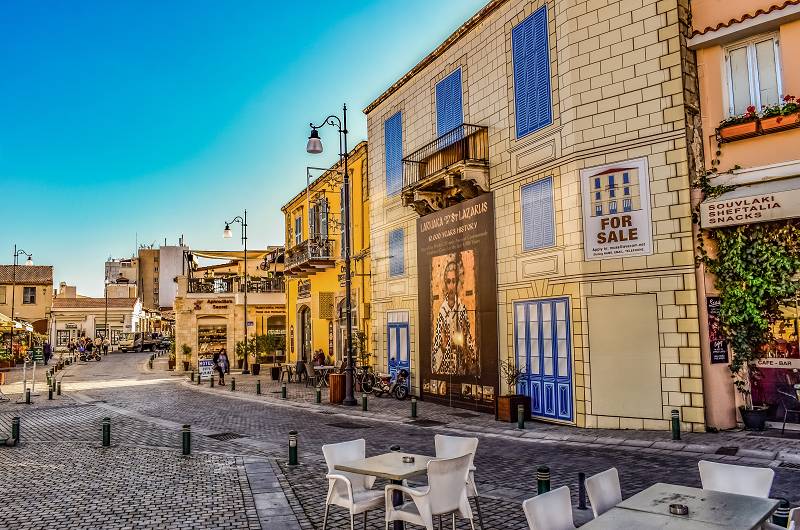 Zypern-Larnaka-Platz