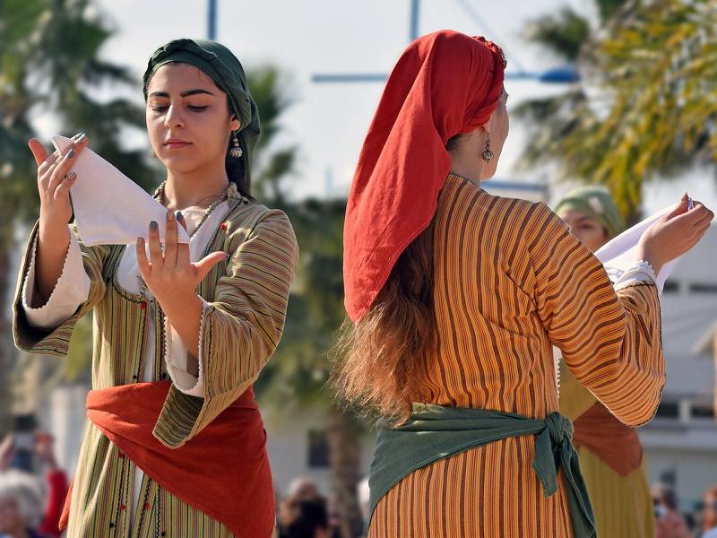 Traditionelle Kleidung auf Zypern