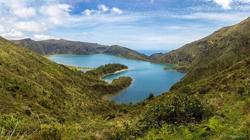 See auf den Azoren See auf den Azoren