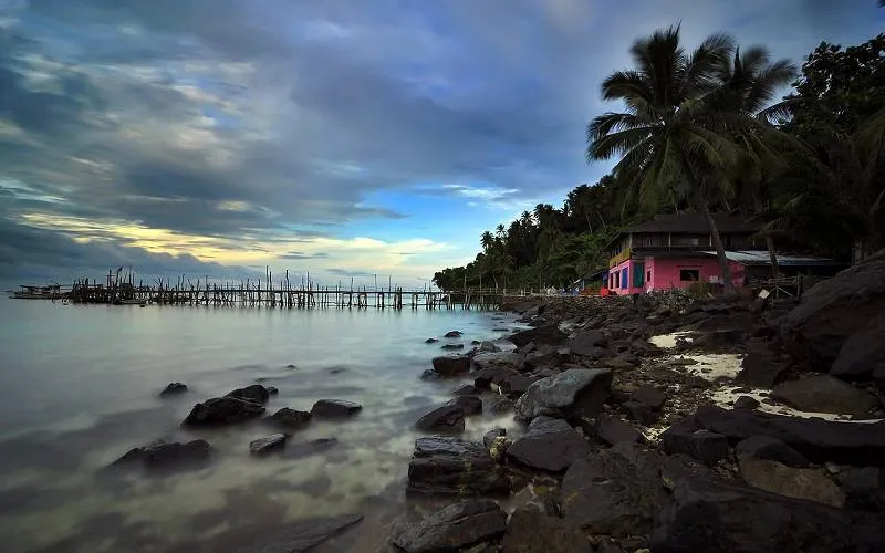 Malaysia, Sonnenuntergang Malaysia, Sonnenuntergang