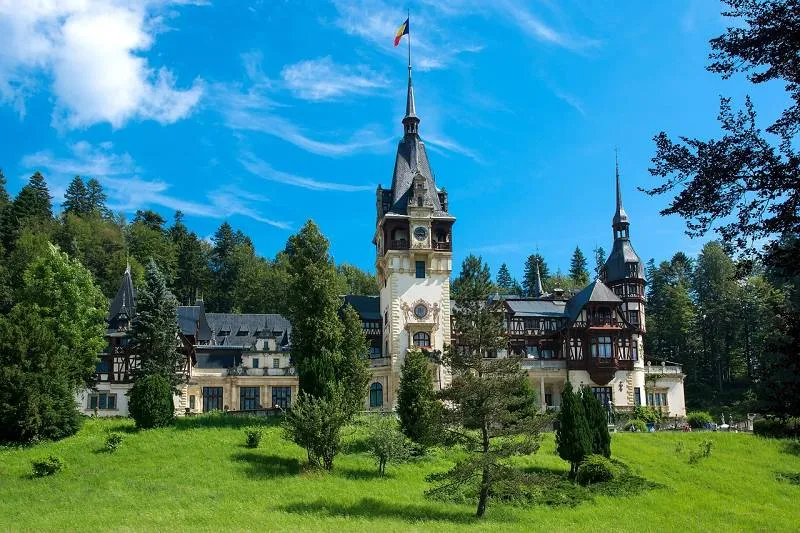 Schloss Peles, Karpaten, Rumänien Schloss Peles, Karpaten, Rumänien